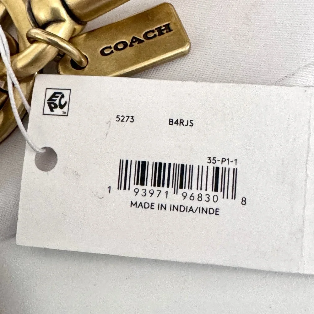 Coach round mirror